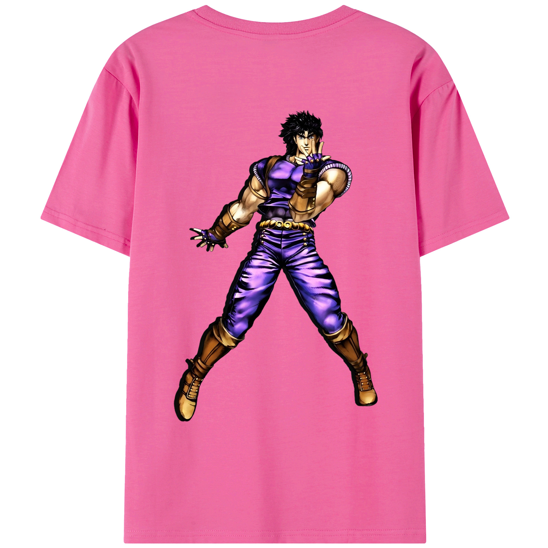 （画像用） ジョジョの奇妙な冒険 /ジョナサン?ジョースター JoJo's Bizarre Adventure Jonathan Joestar レディース半袖Tシャツ(バックプリント)